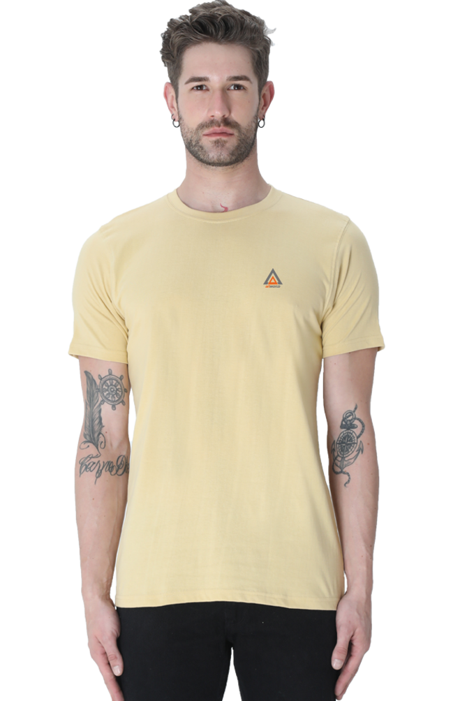 Round Neck Plain T-Shirt ArtWORLD