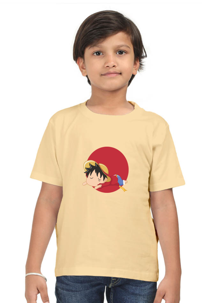 Anime Boys T-Shirt F/B Print