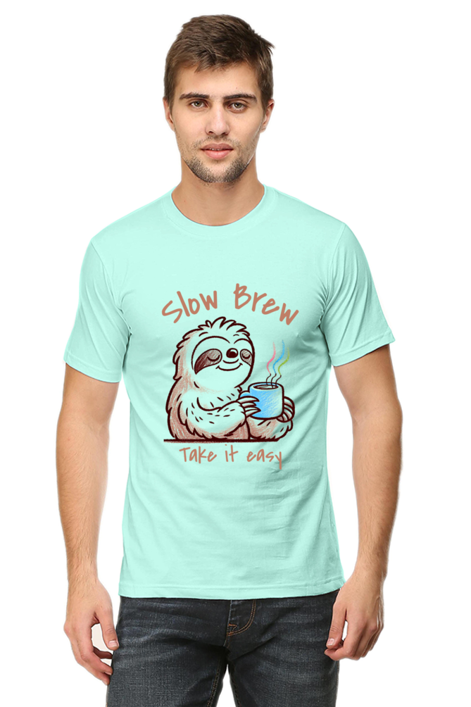 Take it Easy Men's Round Neck T-Shirt