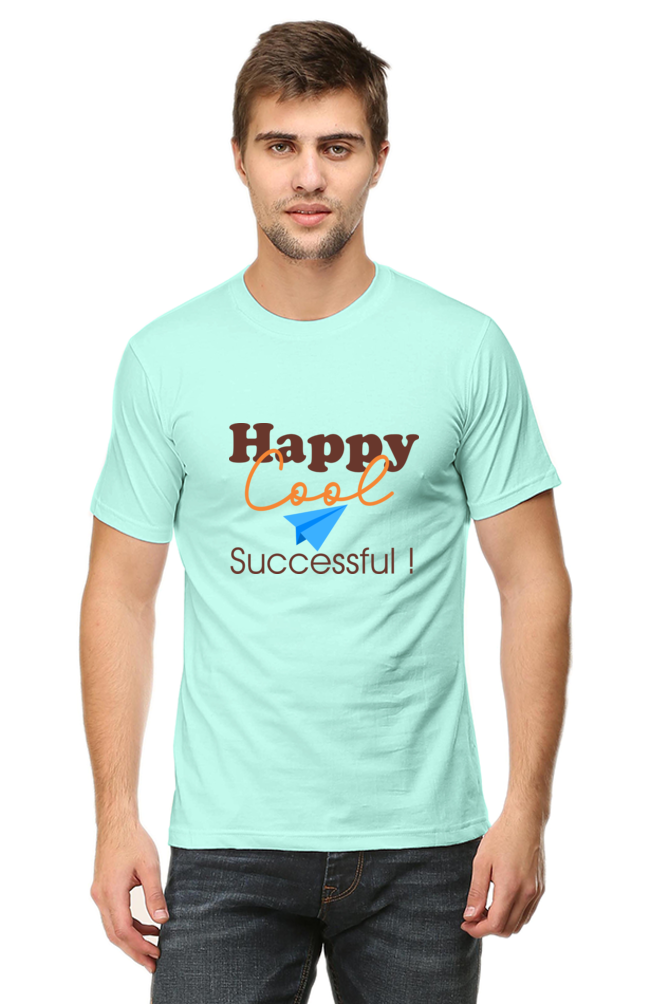 Happy cool successful Men's T-Shirt
