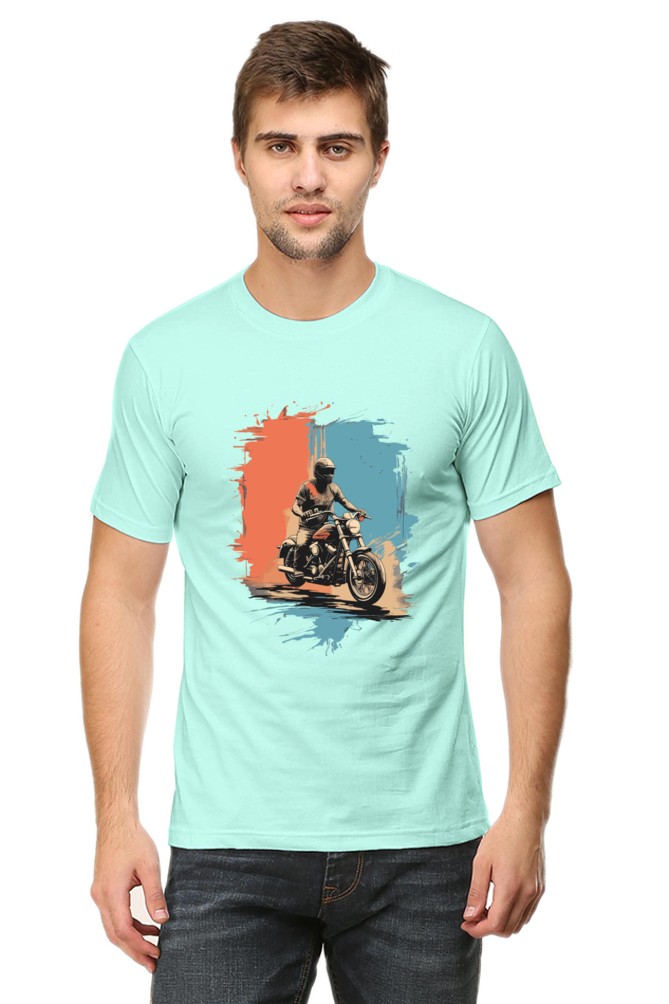 Classic Bike - Men's Round Neck T-Shirt