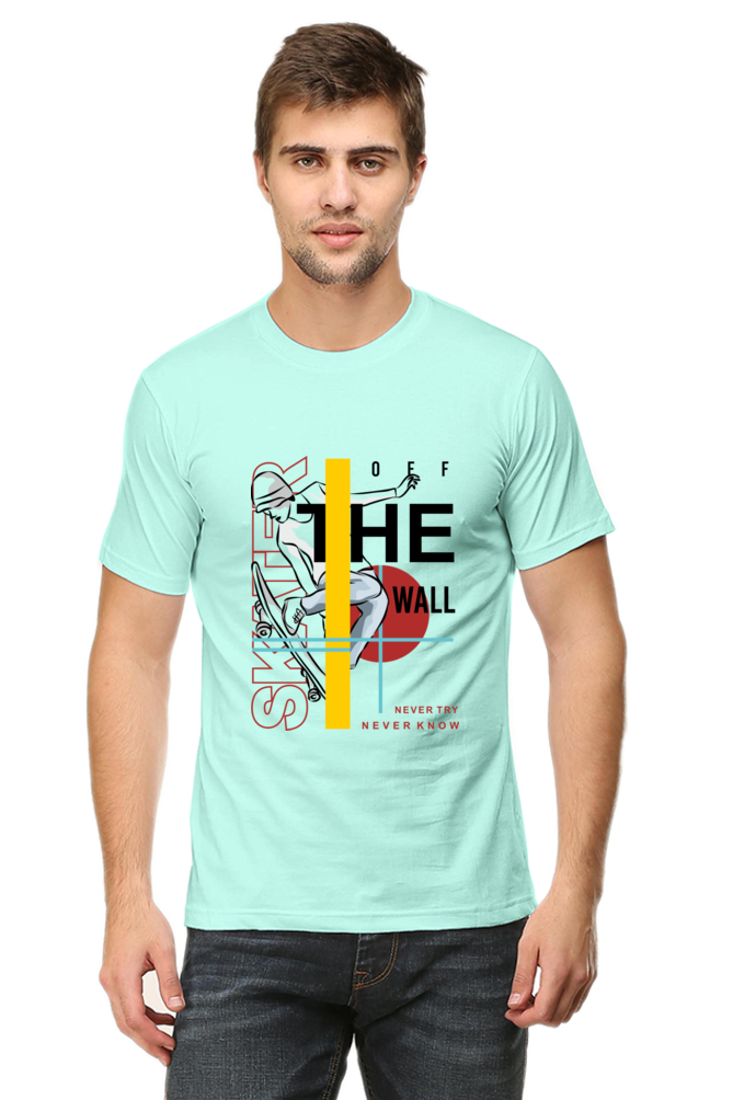 Skater Men's Round Neck T-Shirt