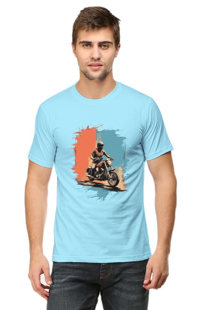 Classic Bike - Men's Round Neck T-Shirt