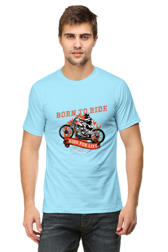 Born to Ride - Men's Round Neck T-Shirt