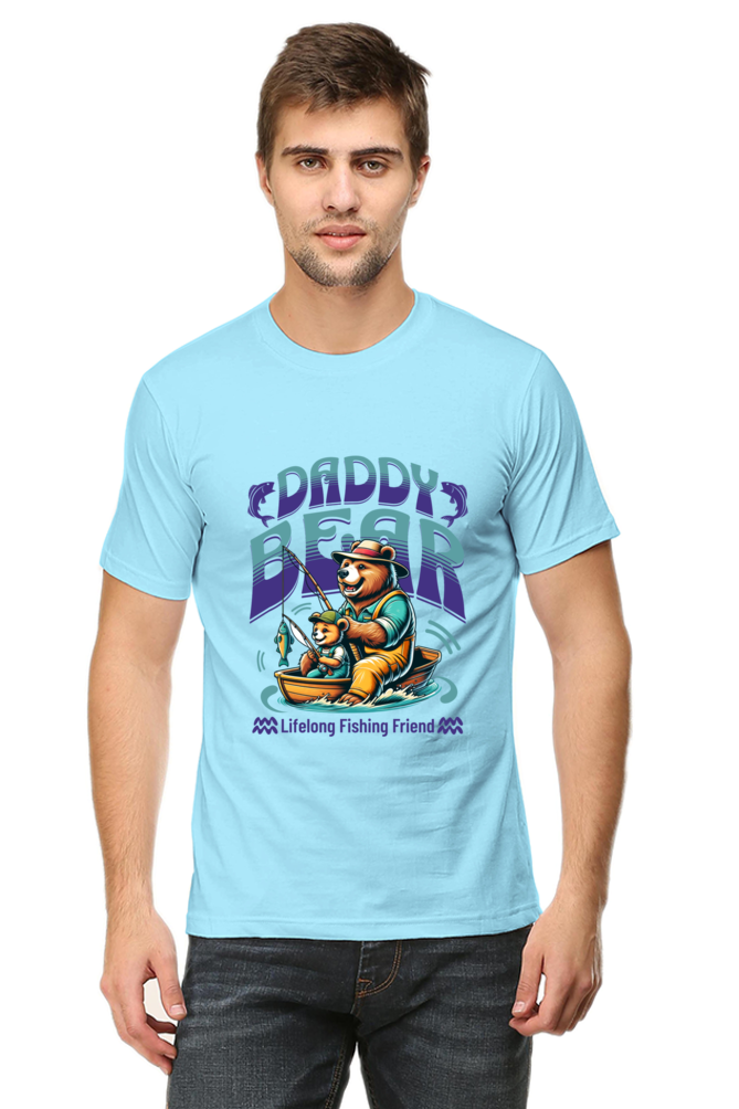Daddy Bear Men's Round Neck T-Shirt