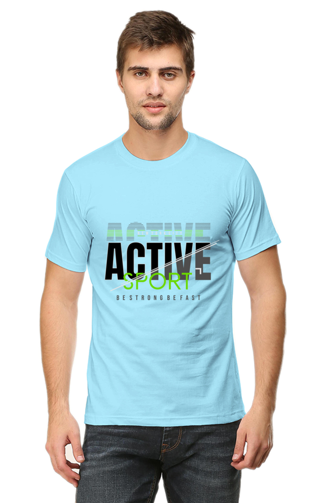 Active Sport Men's Round Neck T-Shirt