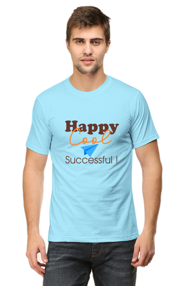Happy cool successful Men's T-Shirt