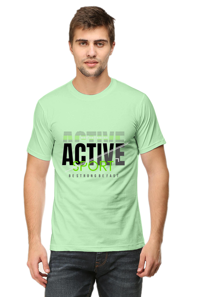 Active Sport Men's Round Neck T-Shirt