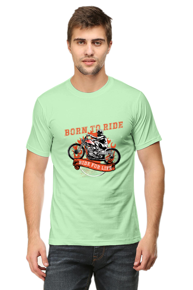 Born to Ride - Men's Round Neck T-Shirt