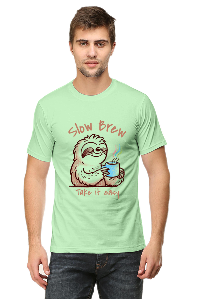 Take it Easy Men's Round Neck T-Shirt