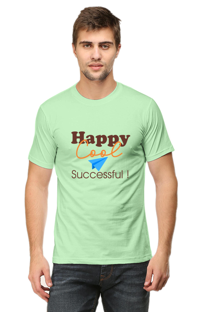 Happy cool successful Men's T-Shirt