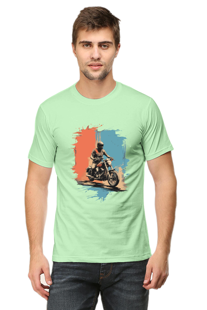 Classic Bike - Men's Round Neck T-Shirt