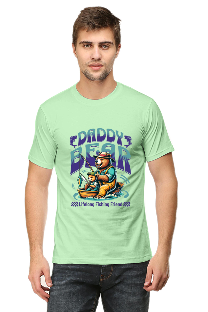 Daddy Bear Men's Round Neck T-Shirt