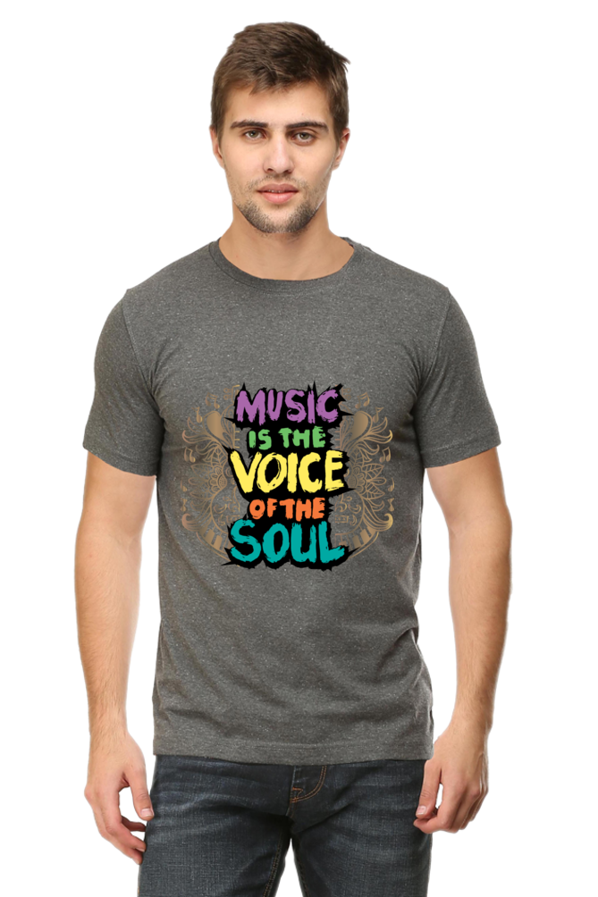 Music Mens Round Neck T-Shirt