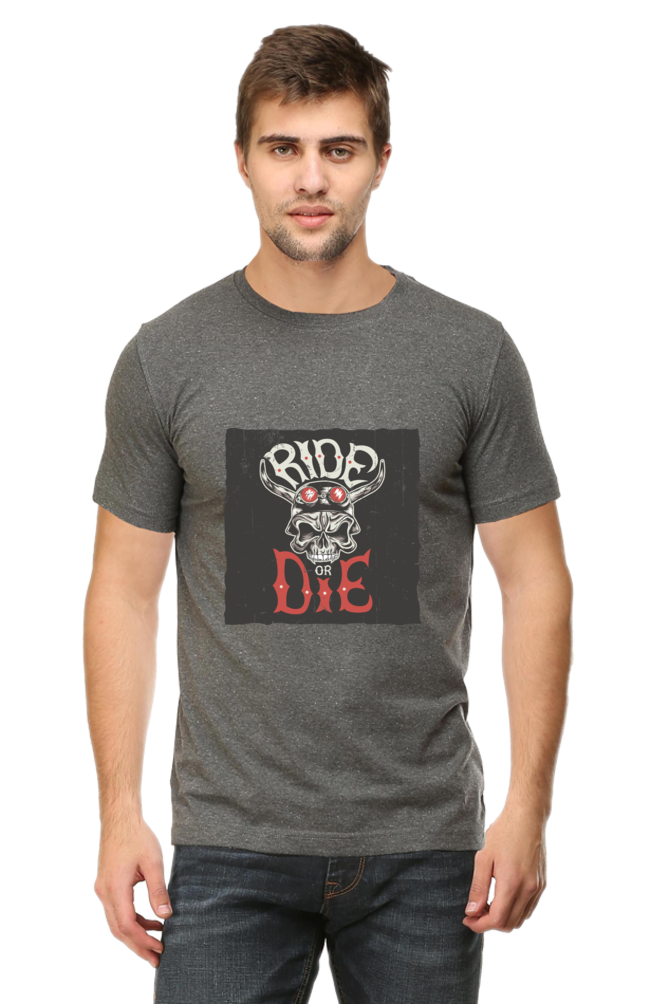 Ride or die Men's Round Neck T-Shirt