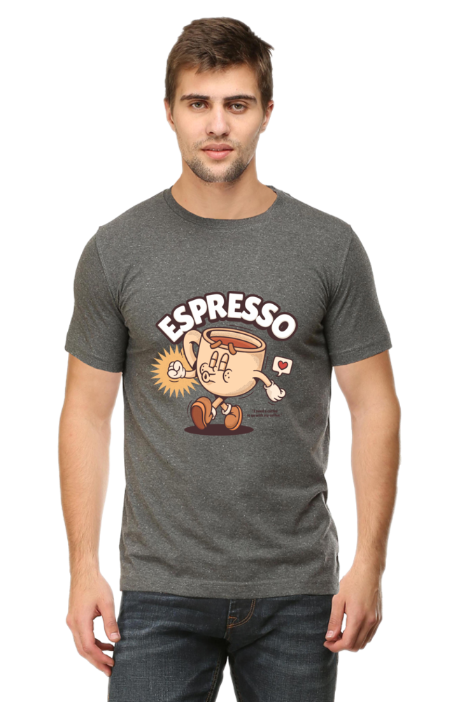 Expresso - Men's Round Neck T-Shirt