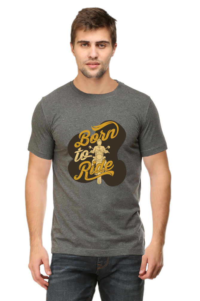 Born to Ride Men's Round Neck T-Shirt