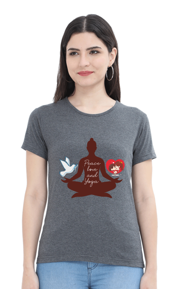 Yoga Round Neck T-Shirts