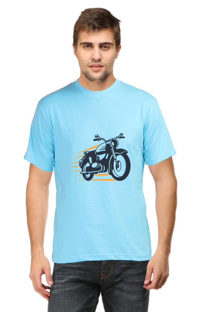 Bike Men's Round Neck T-Shirt