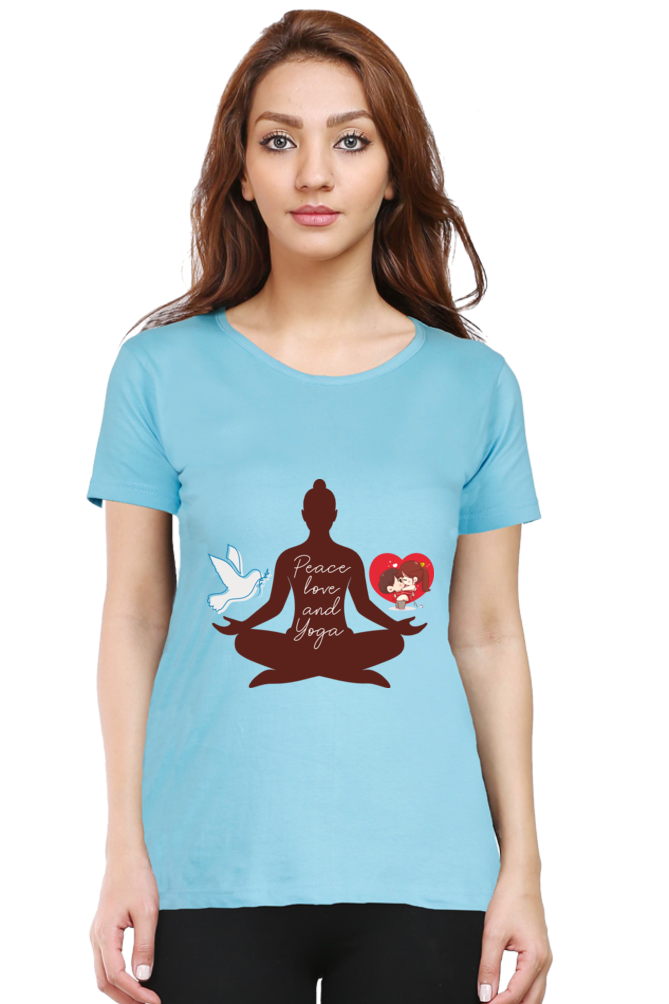 Yoga Round Neck T-Shirts