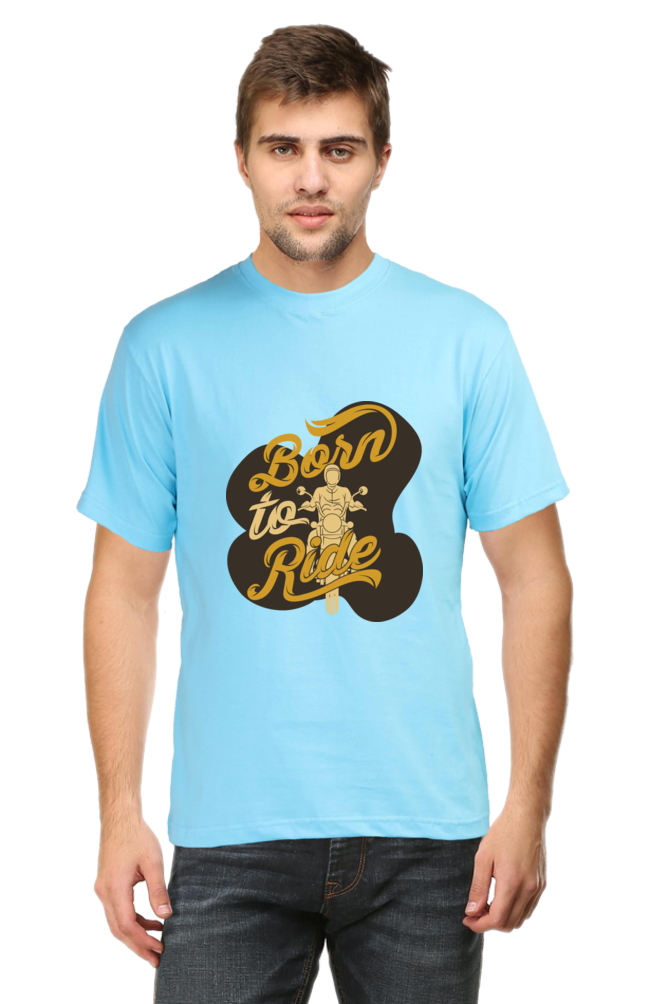 Born to Ride Men's Round Neck T-Shirt