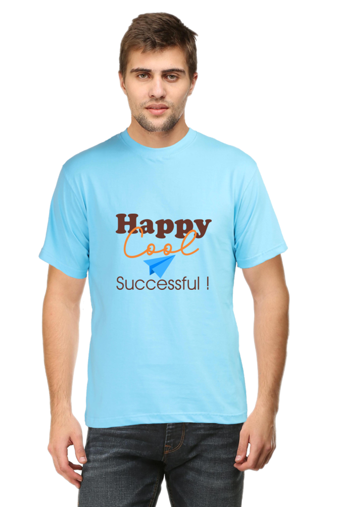 Happy cool successful Men's T-Shirt