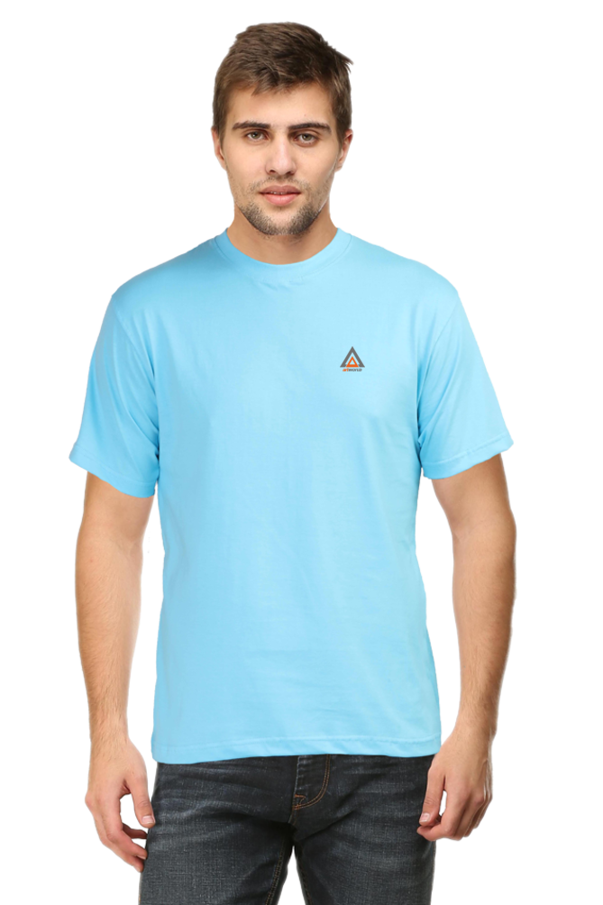 Round Neck Plain T-Shirt ArtWORLD