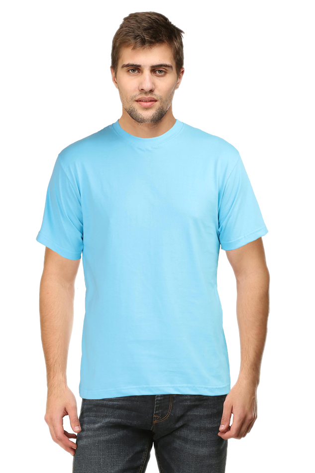 Round Neck Plain T-Shirt ArtWORLD
