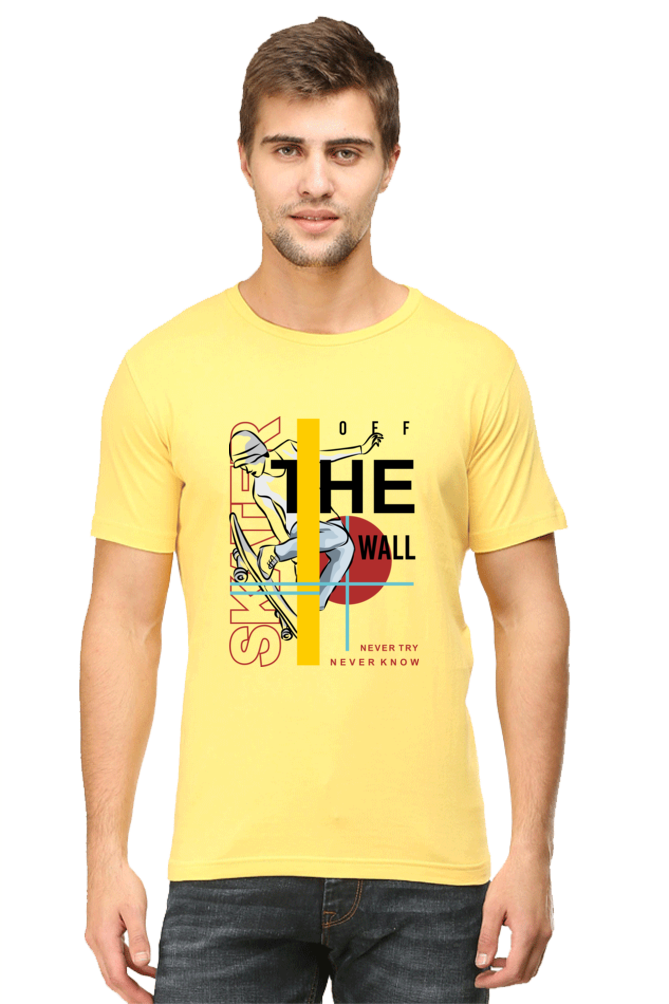 Skater Men's Round Neck T-Shirt