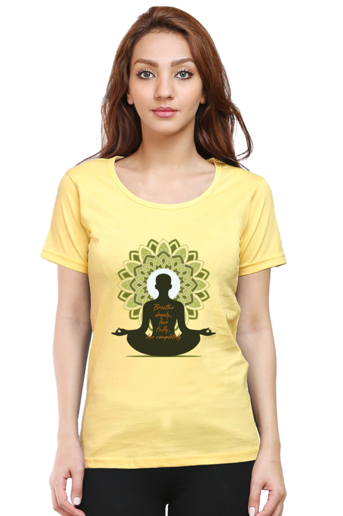Yoga Round Neck T-Shirt