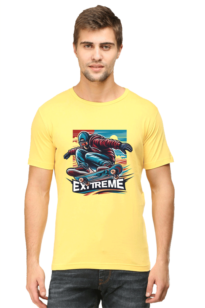 Extreme Men's Round Neck T-Shirt