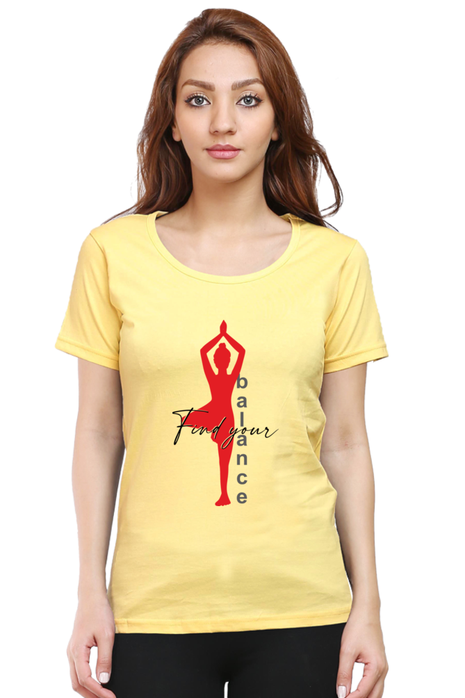 Yoga Round Neck T-Shirt
