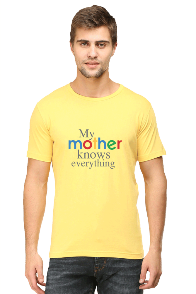 My Mother - Round Neck Men's T-Shirt