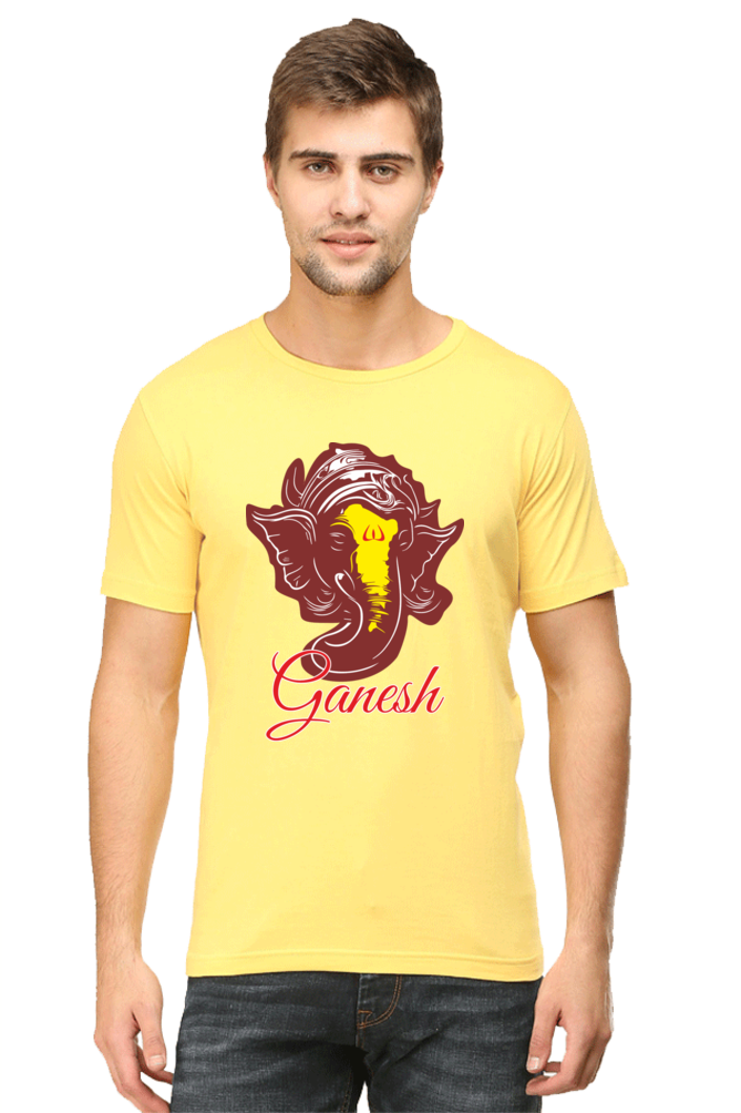 Bhalchandra Ganesha Mens T-Shirt
