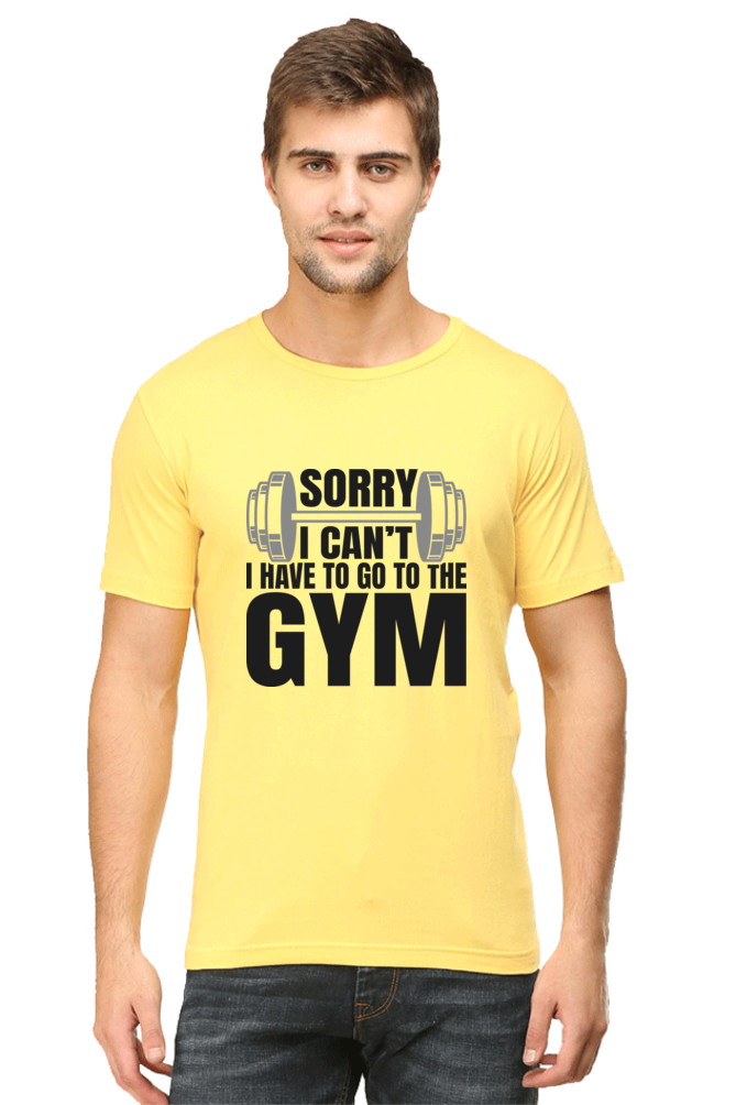 GYM Round Neck Men's T-Shirt