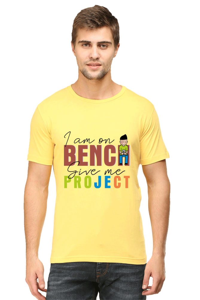 I am on Bench Men's Round Neck T-Shirt