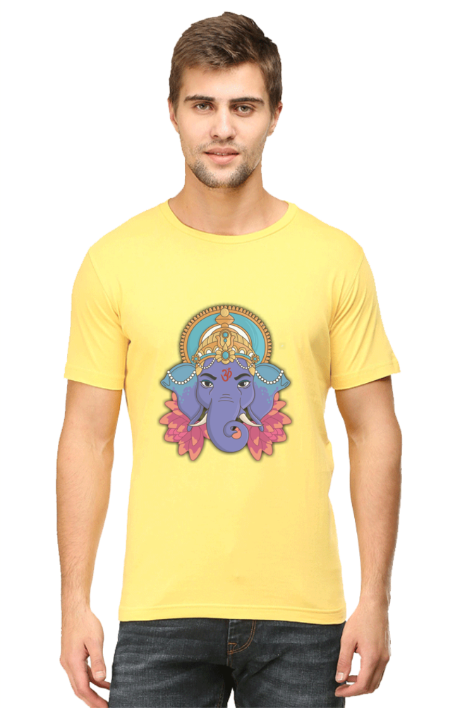 Ganesh Festival Round Neck T-Shirt