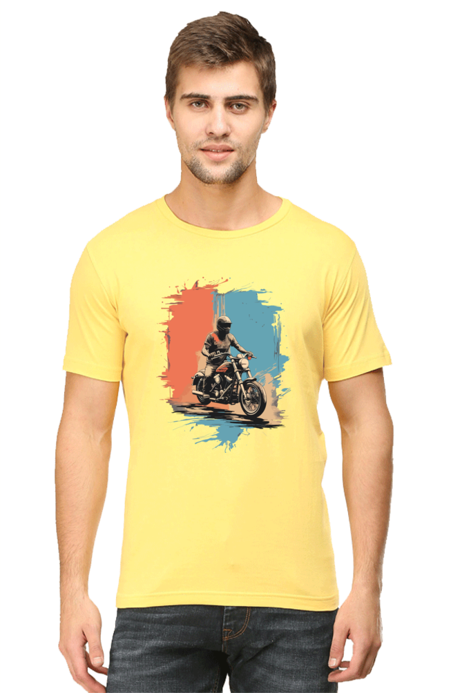 Classic Bike - Men's Round Neck T-Shirt