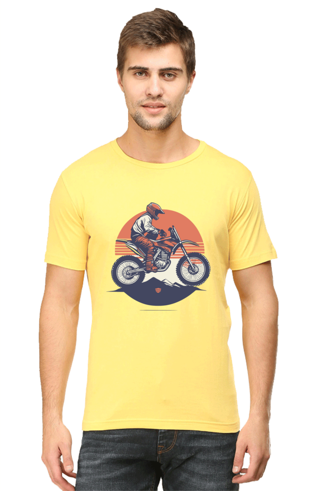 Bike - Men's Round Neck T-Shirt