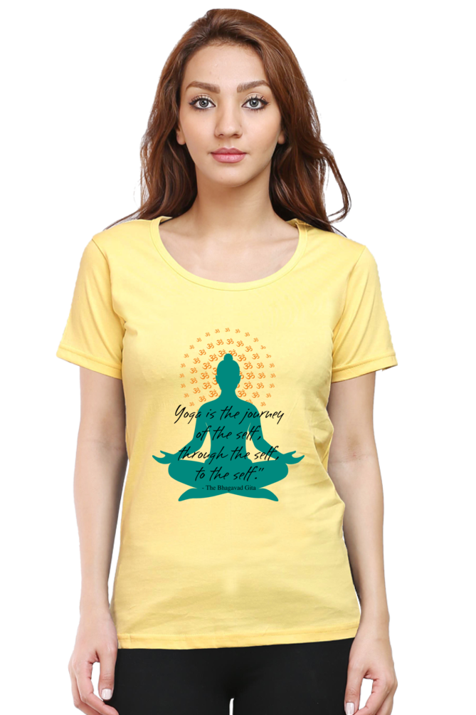 Yoga Round Neck T-Shirt
