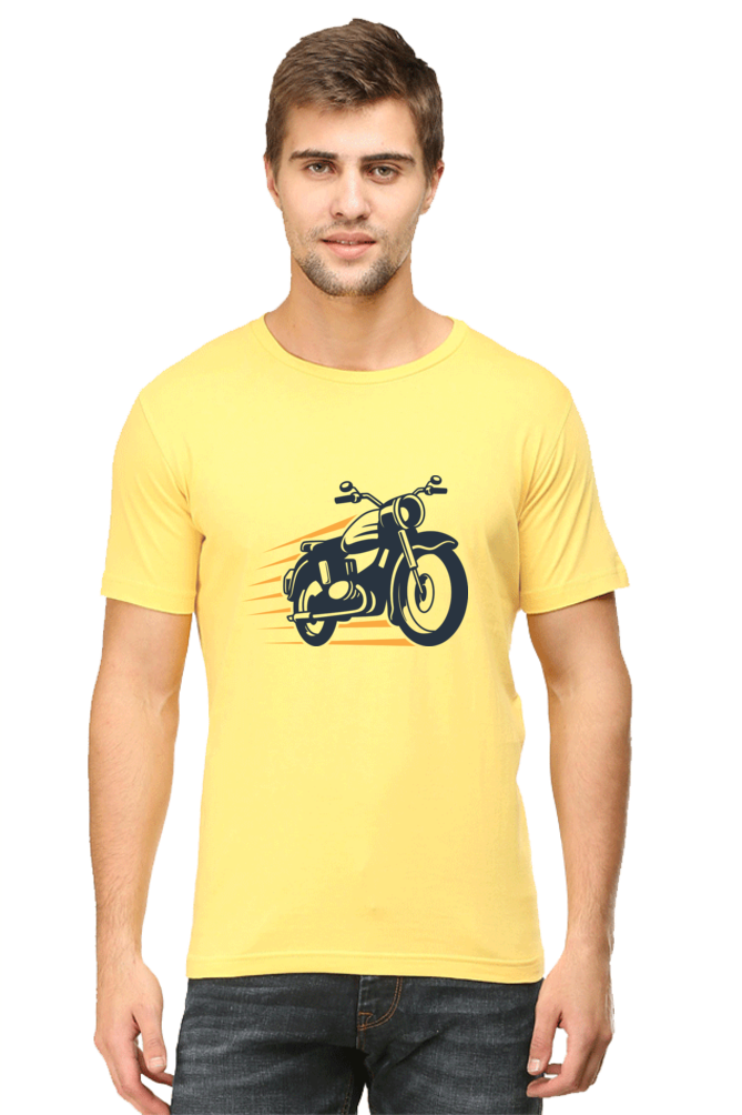 Bike Men's Round Neck T-Shirt