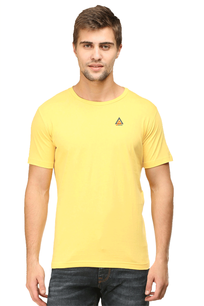 Round Neck Plain T-Shirt ArtWORLD