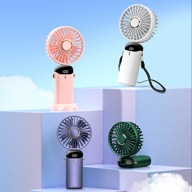 USB Rechargeable Mini Portable Electric Fan