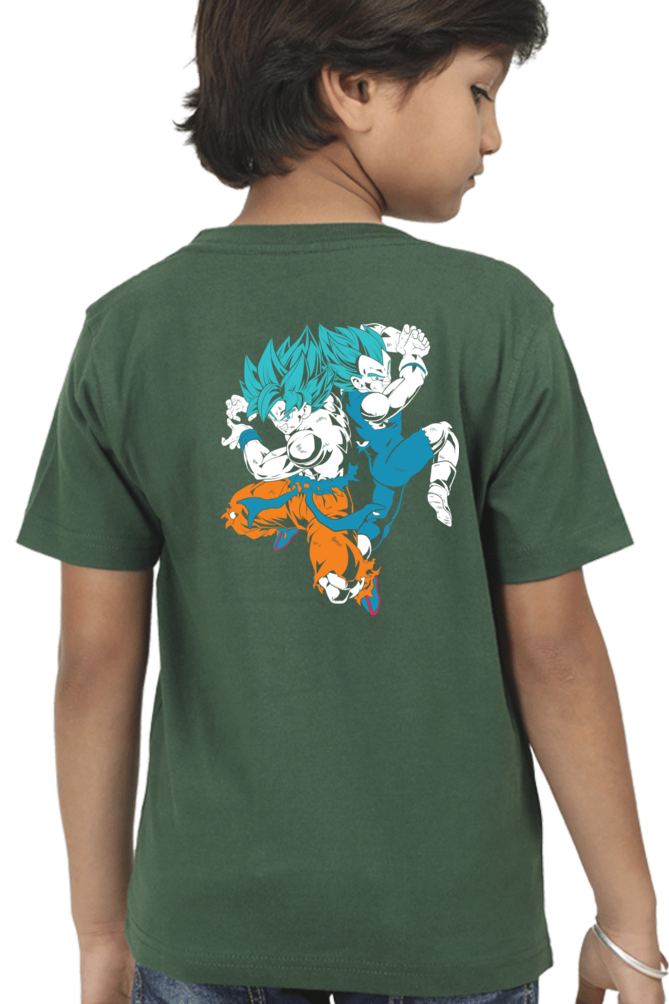 Dragon Ball Boy's Round Neck T-Shirt