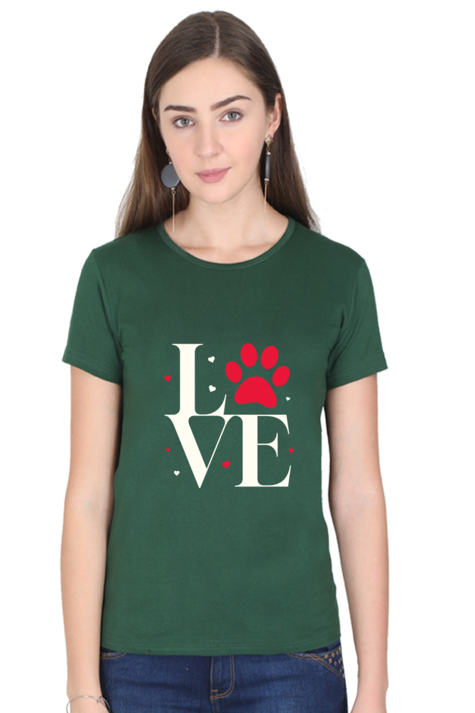 Love Women's Round Neck T-Shirt