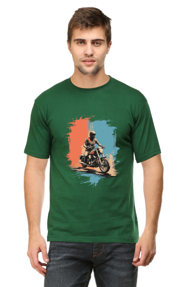 Classic Bike - Men's Round Neck T-Shirt