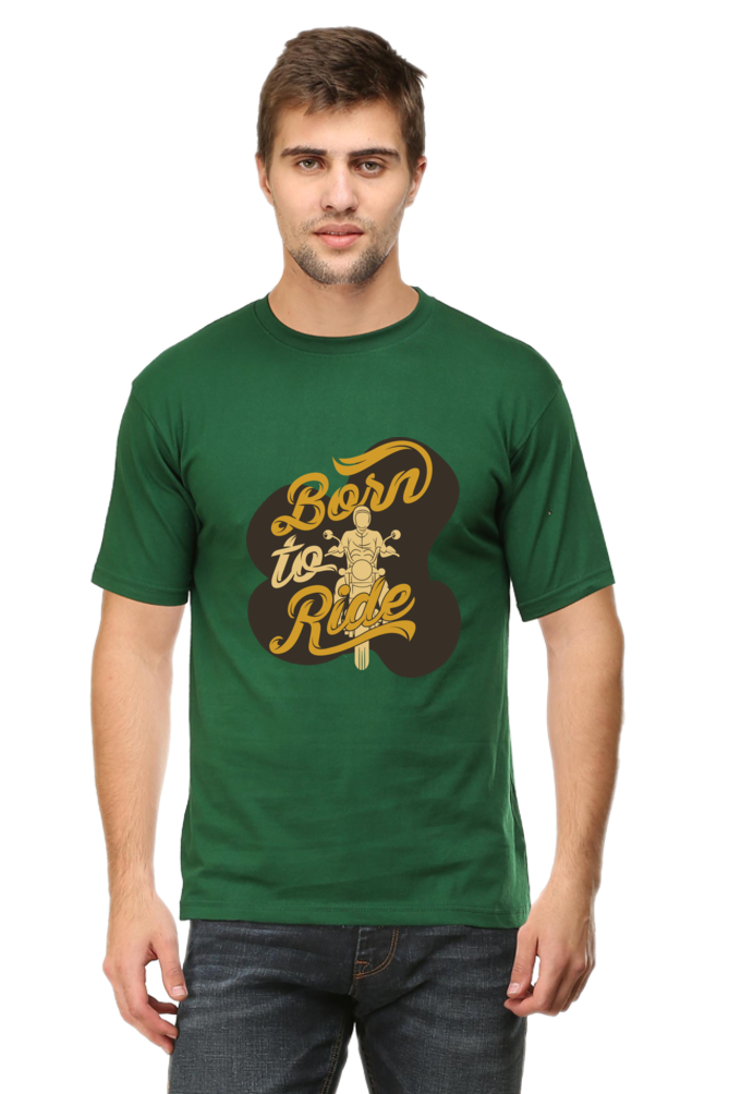 Born to Ride Men's Round Neck T-Shirt