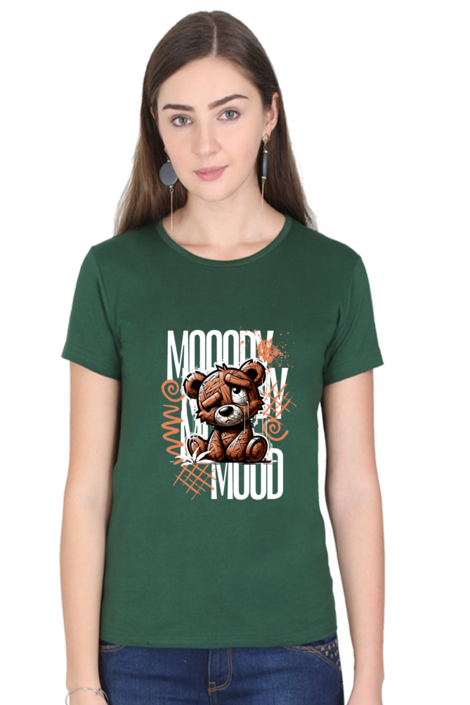 Moody Mood Women's Round Neck T-Shirt