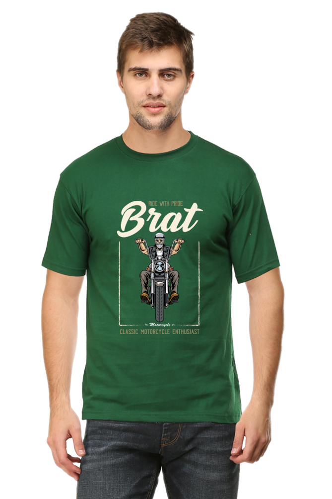 Classic Bike Ride Men's Round Neck T-Shirt