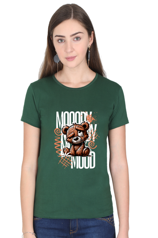 Moody Mood Women's Round Neck T-Shirt